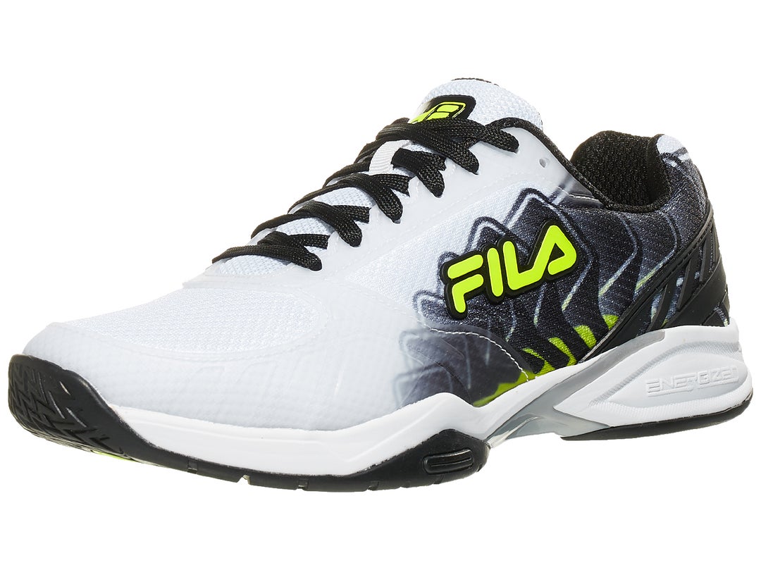 Fila Volley Zone White/Black Men's Pickleball Shoes | Pickleball Warehouse