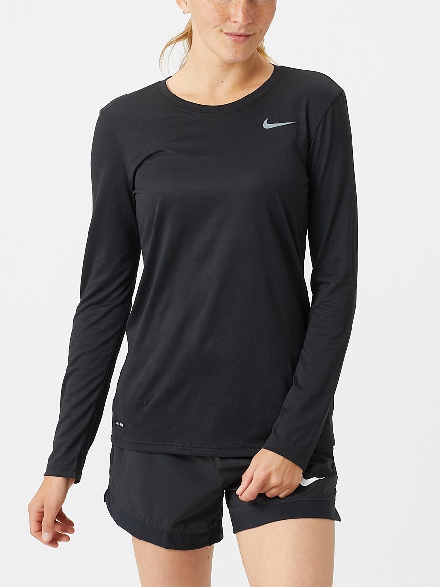 Nike Women's Team Legend Long Sleeve Top II Total Pickleball