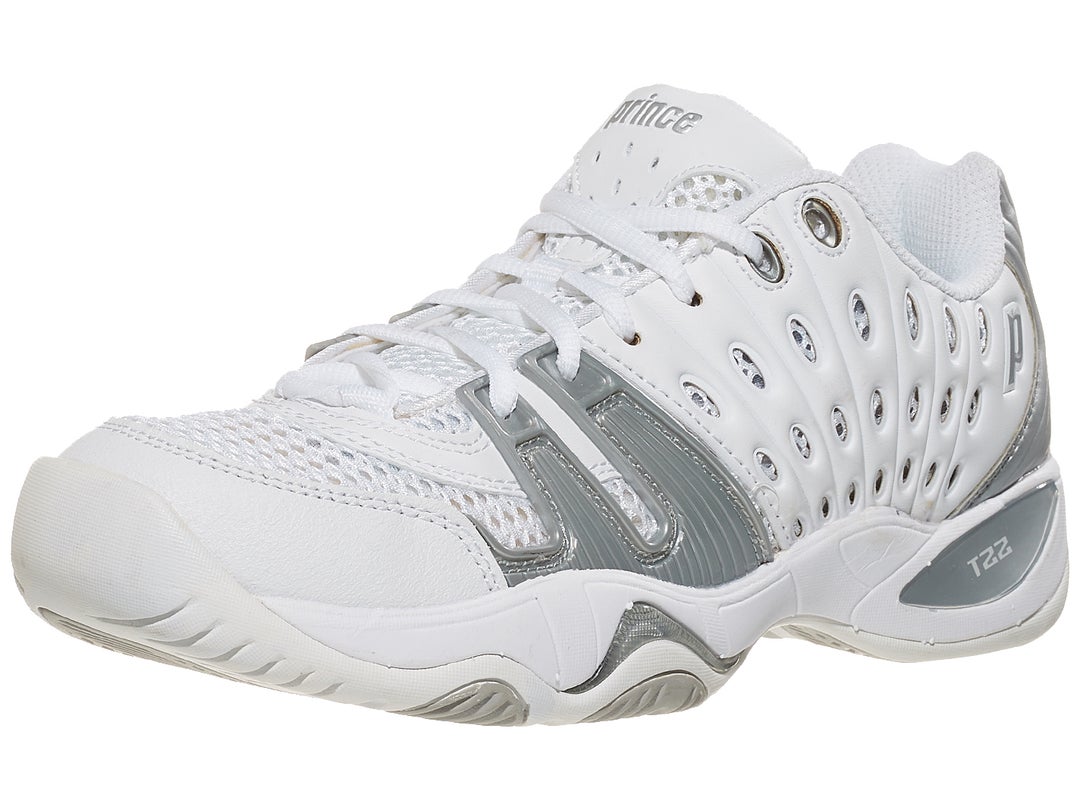 Prince T22 White/Silver Women's Shoes Total Pickleball