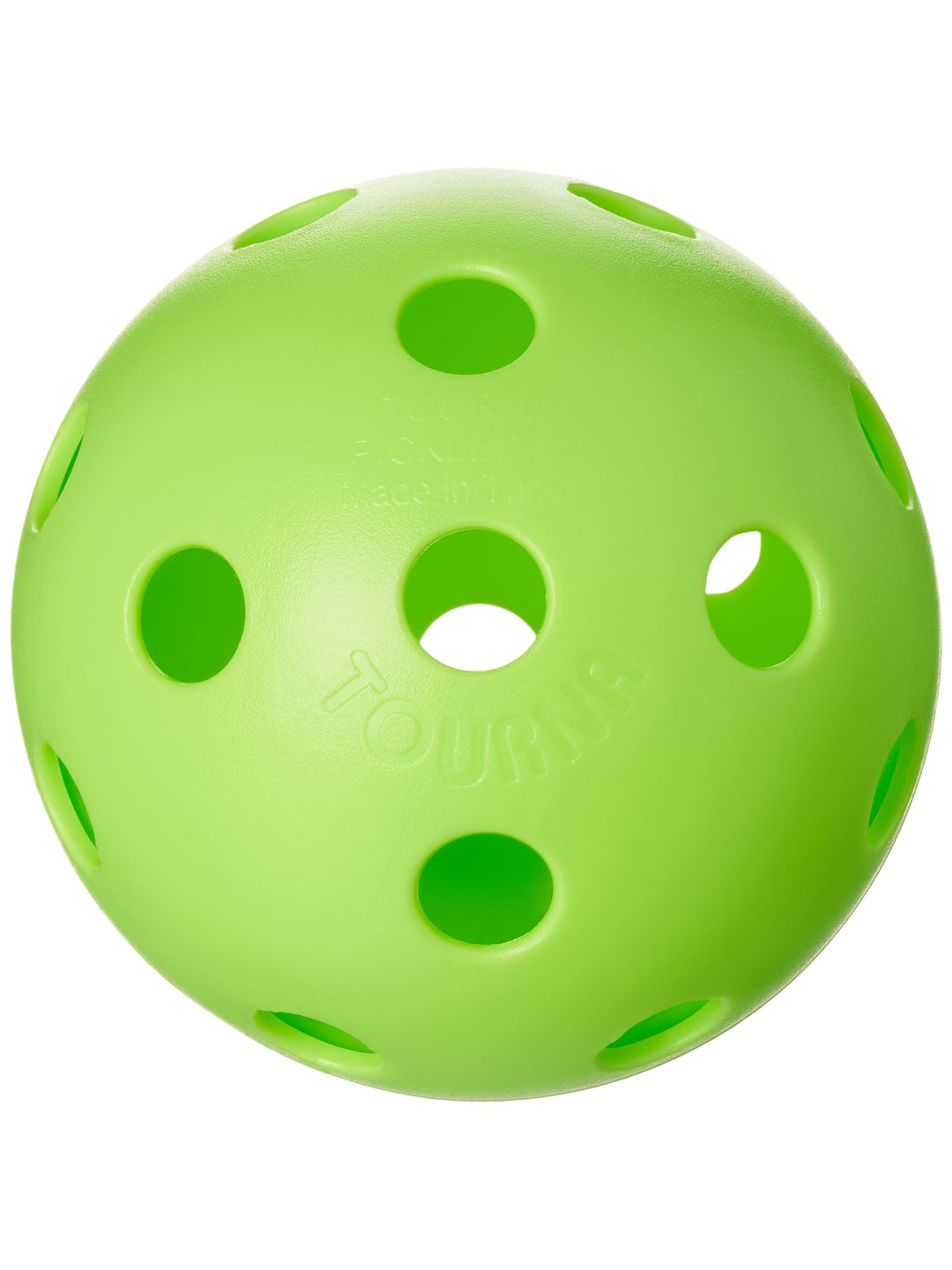 Tourna Indoor Pickleballs - Lime Green | Pickleball Warehouse