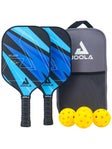 JOOLA Ben Johns Blue Lightning Pickleball Paddle Set