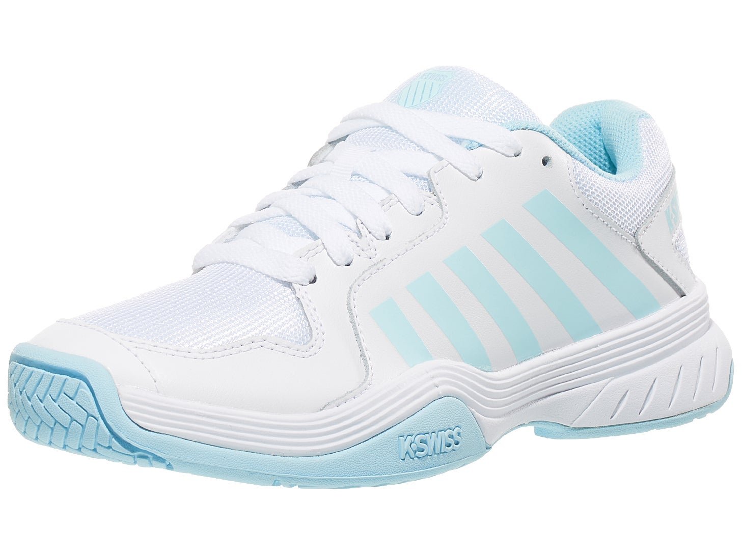 KSwiss Court Express Women's Pickleball Shoes - Wh/Bl | Total Pickleball