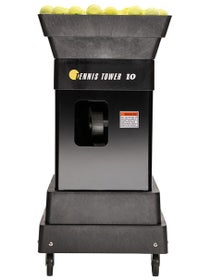 Tennis Tutor Tower IO Ball Machine - AC/DC W/ 2B Remote