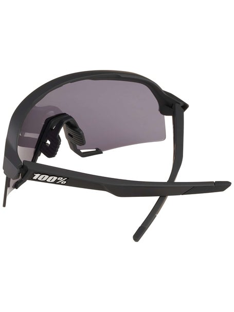 100% S3 Soft Tact Black Sunglasses Gold Mirror Lens | Pickleball 