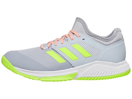 adidas Court Team Bounce Womens Shoes - Sil/Yel