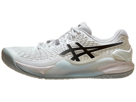 Asics Gel Resolution 9 Clay White/Black Mens Shoes