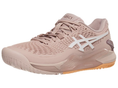 Asics Gel Resolution 9 Wide Rose/White Womens Shoes