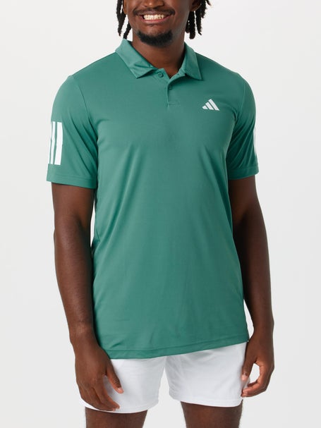 adidas Mens Fall Club 3 Stripe Polo