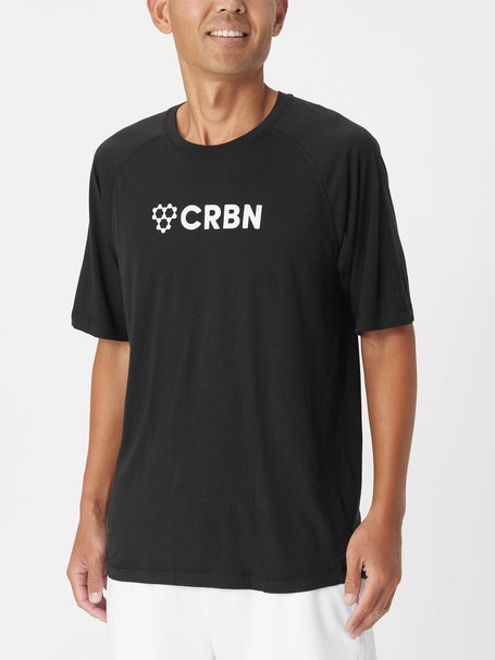 CRBN Mens Performance Raglan Short Sleeve Shirt