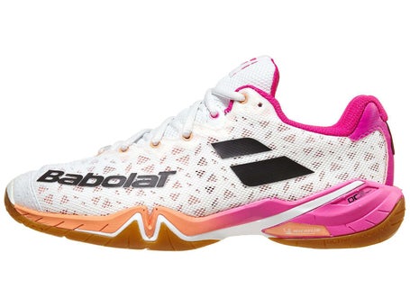 Babolat Shadow Tour Womens Shoes White/Pink