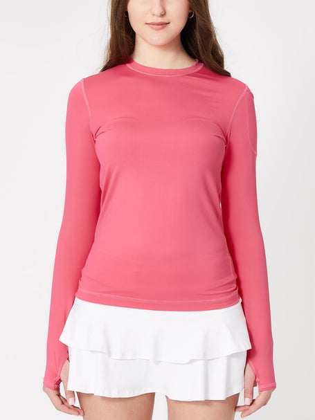 BloqUV Womens 24/7 Long Sleeve Top - Watermelon