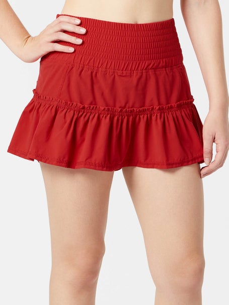 Bubble Womens Lawley Skirt - Red