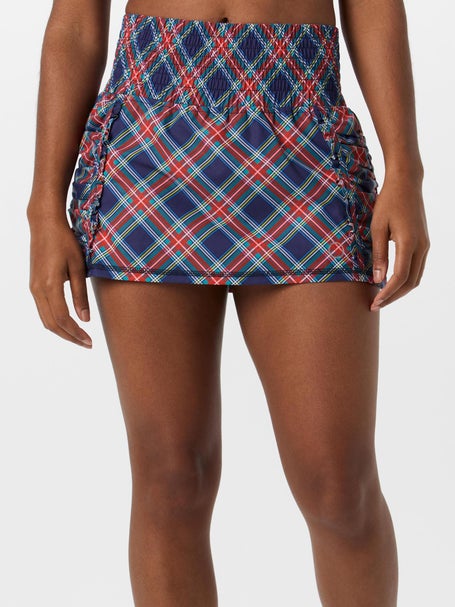 Bubble Womens Prince Skirt-Holiday Blue Plaid