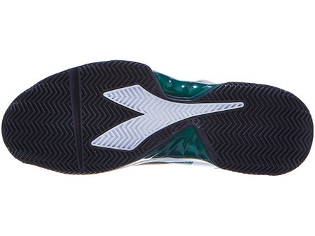 Diadora Speed B.Icon 2 Clay Wh/Green/Navy Mens Shoes