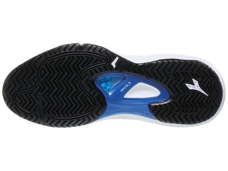 Diadora Speed Blushield Fly 4 Wh/Black/Blue Mens Shoe