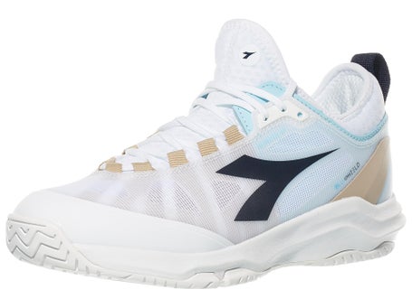 Diadora Blushield Fly 4 White/Blue Womens Shoes