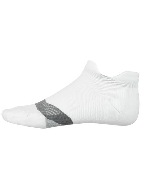 Feetures Elite Light Cushion No Show Sock White