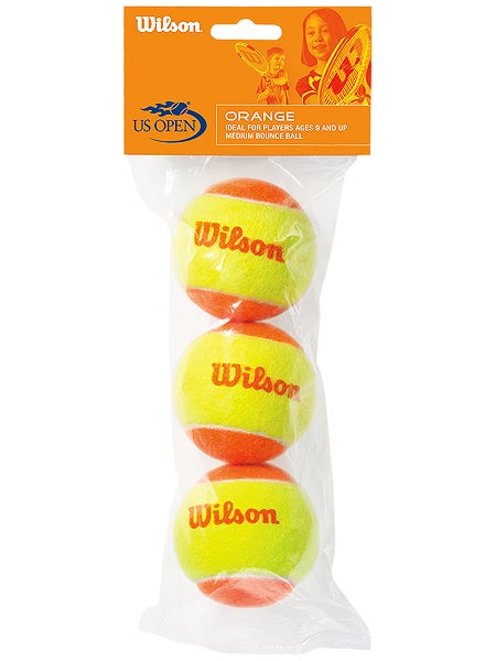 Wilson Starter 60 Orange Tennis Balls (3-Pack)