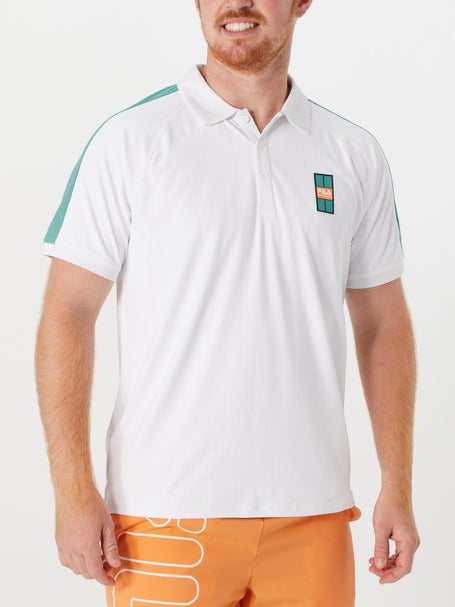 Fila X Devereux Mens Pin Stripe Polo