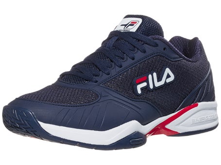 Fila Volley Zone Navy/Wh/Red Men's Pickleball Shoes | Total Pickleball