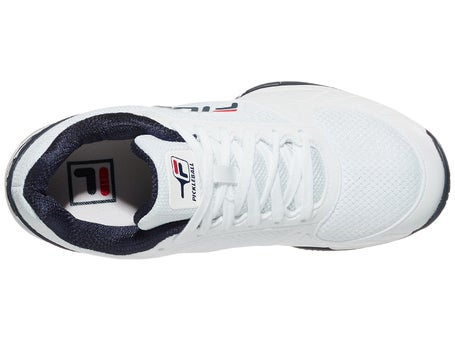 Fila Volley Zone Wh/Navy/Red Mens Pickleball Shoes
