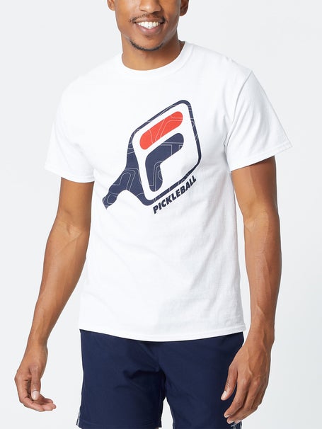 verzekering ~ kant accessoires Fila Men's Pickleball Paddle Logo T-Shirt | Total Pickleball