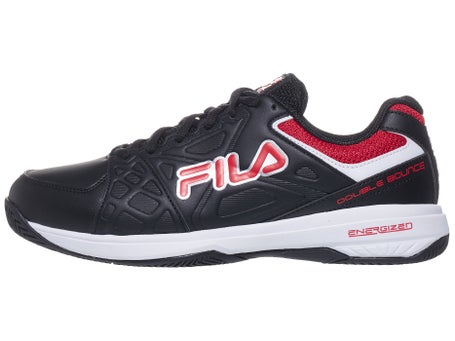 Fila Double Bounce 3 Bk/Rd/Wh Mens Pickleball Shoes