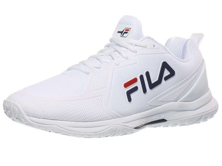 Fila Volley Burst Wh/Nv/Rd Mens Pickleball Shoes