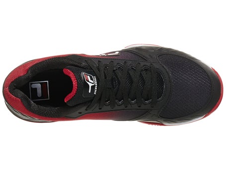 Fila Volley Zone Black/Red Mens Pickleball Shoes