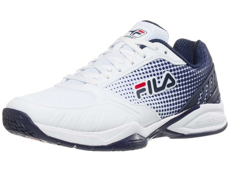 Fila Volley Zone Wh/Navy/Red Men's Pickleball Shoes | Total Pickleball