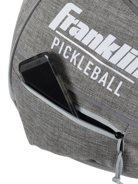 Franklin Sports Pickleball-X Elite Performance Official Sling Bag of the US OPEN - Gray