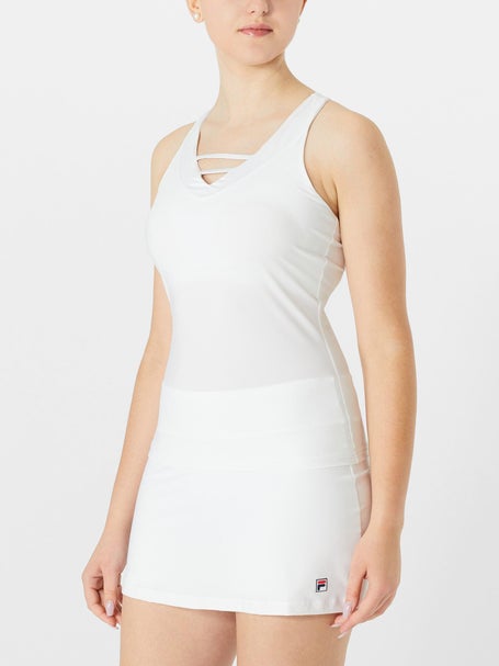 Fila Womens Core Essentials Halter Tank - White