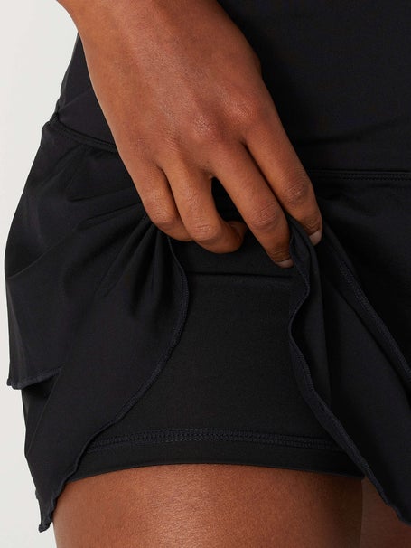 Fila Womens Essentials Tiered Ruffle Skirt - Black