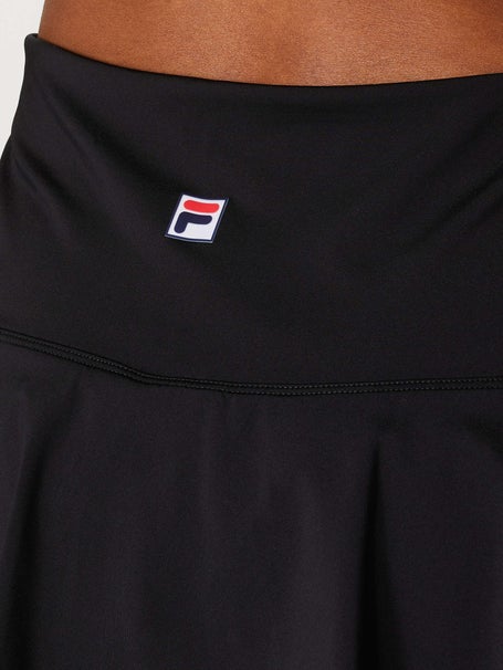 Fila Womens Essentials Tiered Ruffle Skirt - Black