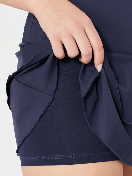 Fila Womens Essentials Tiered Ruffle Skirt - Navy