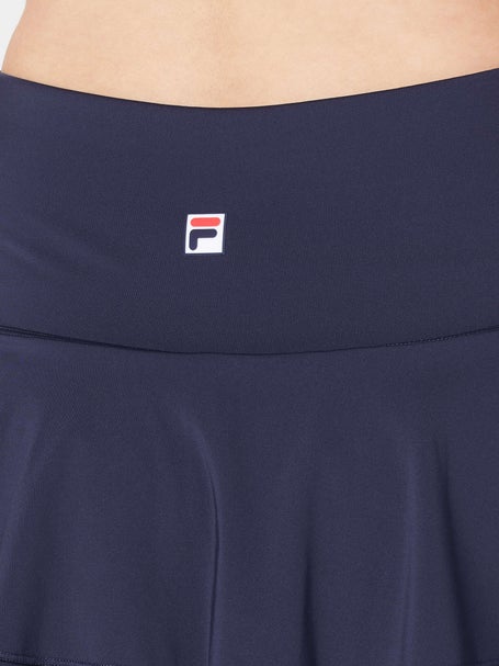Fila Womens Essentials Tiered Ruffle Skirt - Navy