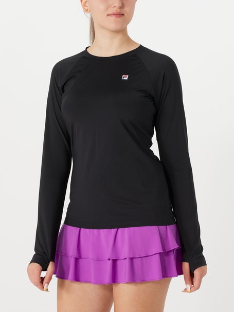 Fila Womens Essentials UV Long Sleeve Top - Black