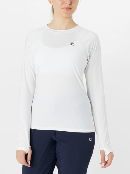 Fila Womens Essentials UV Long Sleeve Top - White