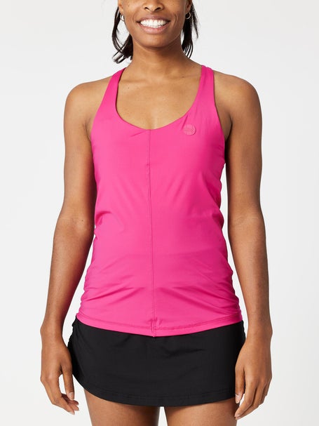 Fila Pro Tennis Heritage Tennis Racerback Top (Ladies) - Navy/Pink