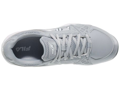 Fila Double Bounce 3 Grey/Wh Woms Pickleball Shoes