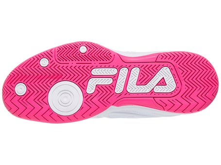 Fila Double Bounce 3 Wh/Pink Womens Pickleball Shoes