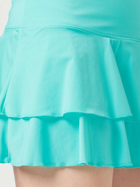 Fila Womens Tie Breaker Tiered Ruffle Skirt