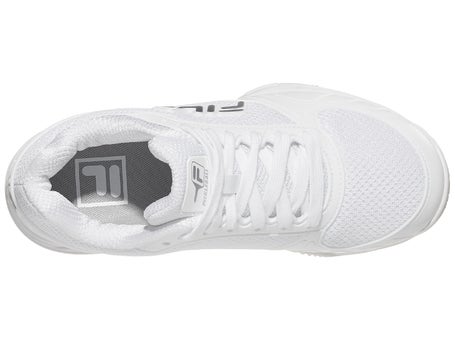 Fila Volley Zone White/Silver Womens Pickle Shoes