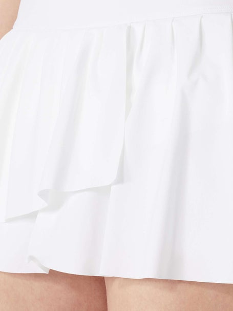 Fila Womens White Line Asymmetrical Skirt