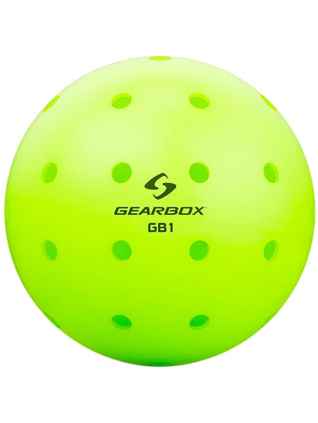 Gearbox GB1 Outdoor Pickleballs - Neon