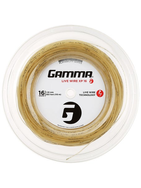 Gamma Live Wire XP 16/1.32 String Reel - 360 Natural