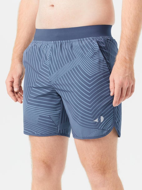 Grand Slam Mens Summer Linear Ergo Print Short