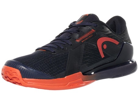 Head Sprint Pro 4.0 Wide Dark Blue/Red Mens Shoes 