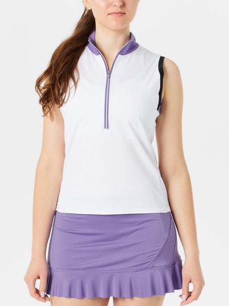 InPhorm Womens Summer Harper Sleeveless Polo