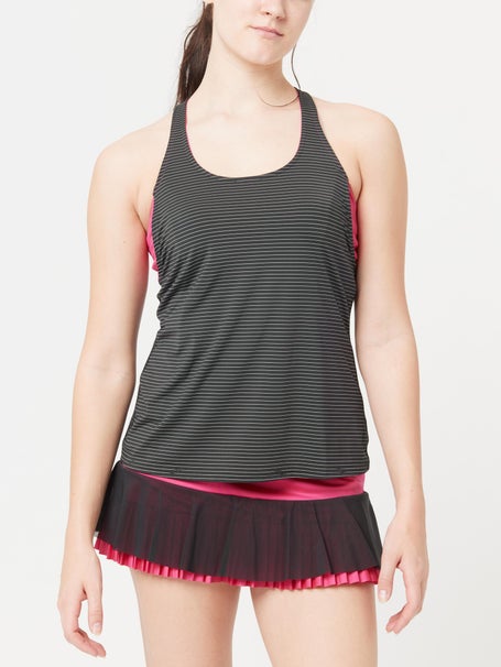 InPhorm Womens Rose Aubrey Double Layer Tank